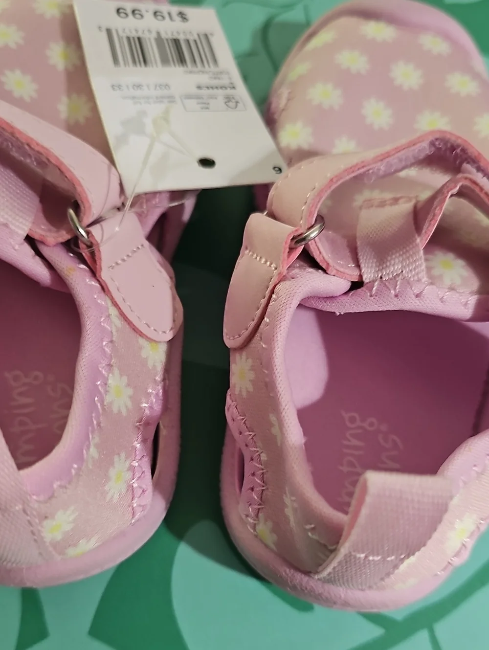 Jumping Beans Water Shoes Toddler Size 6  Pink